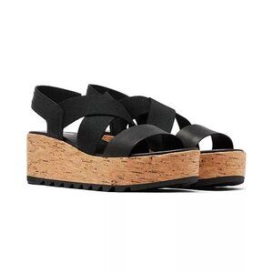 Sorel women's Cameron platform Slingback Sandals   6.5